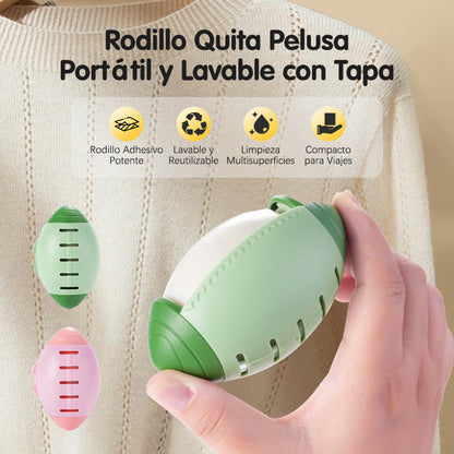 Portable and Washable Lint Roller with Cover