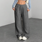 👖✨ 50% OFF! Casual Loose Fit Corduroy Trousers for Women – Wide-Leg, Adjustable Waist & Wrinkle-Resistant Retro Style