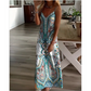 ⏳🔥2026 Hot Sale🎁Women’s Retro Print V-Neck Sleeveless Maxi Dress🔥Buy 2 Get Free Shipping🔥