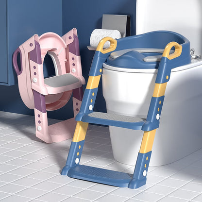 🔥✨Potty Training Toilet Seat with Ladder🧒A Must-have For Families With Children🚛Free Shipping