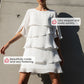 🌸Spring Sale 50% OFF🎁👗Women's Elegant Layered Ruffle Sleeve Dress – Effortless Style for Every Occasion💃
