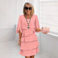 🌸Spring Sale 50% OFF🎁👗Women's Elegant Layered Ruffle Sleeve Dress – Effortless Style for Every Occasion💃