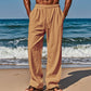 🔥While Supplies Last 56% OFF!🎉 Men's Breathable Linen Trousers – Lightweight Summer Relaxed Fit ✨🌬️