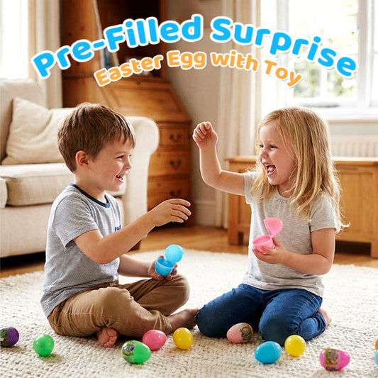 💗Pre-Filled Surprise Easter Egg with Toy 🐰Full Of Surprises And Joy