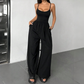 Spaghetti Strap Wide-Leg Jumpsuit with Pockets 🌸 Effortlessly Chic In One Step! 🌸