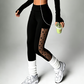🧘New arrival 50% OFF!💕 Women's Mesh High Waist Yoga Pants – Tummy Control, Side Pocket & Butt-Lifting 🍑