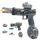 Electric Water Gun: Ice Mouse with Flashlight⚡💦🔥