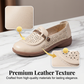 👡Women's Breathable Cutout Leather Loafers🌞 Enjoy Comfort And Style 🌞