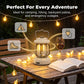 Stepless Dimming LED Camping Lantern 🔥 Light Up Your Adventure! 🌟