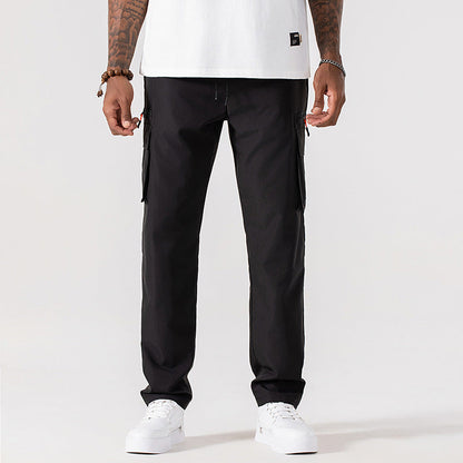 👖 LIMITED-TIME 50% OFF! 🪂 Men's Casual Cargo Pants with Multiple Pockets – Adjustable Waist, Durable Fabric 🏔️