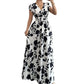 ✨Limited-time 50% Off ✨ Floral V-Neck Smocked Waist Maxi Dress🌸 Effortless Elegance 🌼