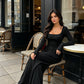 🍂 Women's Casual Square Neck Wide-Leg Jumpsuit – Flattering Comfort & Effortless Autumn Style
