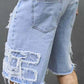 🎁New Arrival 56% OFF💥 Men's Ripped Denim Shorts With Frayed Details