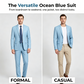 ✨👔61% OFF+FREE SHIPPING🔥Men's 2-piece modern fit business suit set