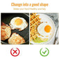 🔥Hot Deals-Egg Frying Ring🍳 Perfectly Round Eggs Every Time – Egg Ring For The Win🥞