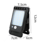 🌞 Solar Motion Sensor Clip Light – Eco-Friendly & Energy-Saving Outdoor Illumination 🌍💡