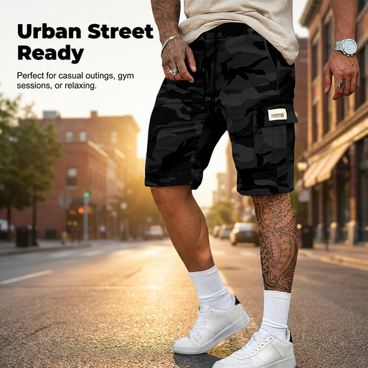 💗Men's Relaxed Fit Tactical Cargo Shorts👕 Ultimate Comfort & Style 🌟