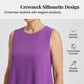 👗Women's Round Neck Sleeveless Dress🌟 Effortless Elegance Meets Ultimate Comfort