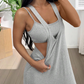 📢📢50% OFF !! ⏰Two-Piece Style Tank Maxi Dress With Side Cut-Outs– Effortless Chic Summer Style ✨