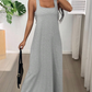 📢📢50% OFF !! ⏰Two-Piece Style Tank Maxi Dress With Side Cut-Outs– Effortless Chic Summer Style ✨