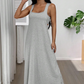 📢📢50% OFF !! ⏰Two-Piece Style Tank Maxi Dress With Side Cut-Outs– Effortless Chic Summer Style ✨