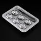 🍸 Chill In Style💀Reusable Skull Ice Cubes for Whiskey & Cocktails
