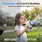 🚀 Blast Off Into Fun With The Electric Astronaut Bubble Gun For Kids🌈