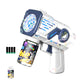 🌈Electric Astronaut Bubble Gun with LED Lights🎉 Endless Fun With Just One Button