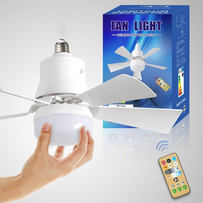 🏆LAST DAY SALE 56% OFF🔥SmartBreez 40W LED Ceiling Fan Light – 20.5 Ultra-Quiet with Remote 🎯 | E27 + FREE B22 Adapter 🔌 | For Bedroom 😴, Kitchen 👩‍🍳 & Garage 🛠️ – UK Ready!