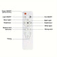 🏆LAST DAY SALE 56% OFF🔥SmartBreez 40W LED Ceiling Fan Light – 20.5 Ultra-Quiet with Remote 🎯 | E27 + FREE B22 Adapter 🔌 | For Bedroom 😴, Kitchen 👩‍🍳 & Garage 🛠️ – UK Ready!