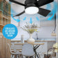 🏆LAST DAY SALE 56% OFF🔥SmartBreez 40W LED Ceiling Fan Light – 20.5 Ultra-Quiet with Remote 🎯 | E27 + FREE B22 Adapter 🔌 | For Bedroom 😴, Kitchen 👩‍🍳 & Garage 🛠️ – UK Ready!