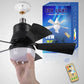 🏆LAST DAY SALE 56% OFF🔥SmartBreez 40W LED Ceiling Fan Light – 20.5 Ultra-Quiet with Remote 🎯 | E27 + FREE B22 Adapter 🔌 | For Bedroom 😴, Kitchen 👩‍🍳 & Garage 🛠️ – UK Ready!