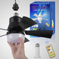 🏆LAST DAY SALE 56% OFF🔥SmartBreez 40W LED Ceiling Fan Light – 20.5 Ultra-Quiet with Remote 🎯 | E27 + FREE B22 Adapter 🔌 | For Bedroom 😴, Kitchen 👩‍🍳 & Garage 🛠️ – UK Ready!