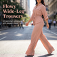 🔥 Hot sale 50% OFF🔥Women's Drawstring Shirt & Wide-Leg Pants Set