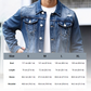 ⏳Time-Limited Special⏰Men’s Casual Vintage-Wash Distressed Denim Jacket