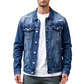 ⏳Time-Limited Special⏰Men’s Casual Vintage-Wash Distressed Denim Jacket
