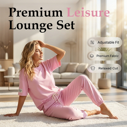 🔥 Limited-Time Sale – Up to 50% OFF💥Women's Casual Short Sleeve Top & Pants Set