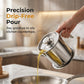 🛢️ Stainless Steel Oil Strainer Pot With Lid – Clean, Safe & Effortless🍳