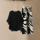 📢📢50% OFF !! ⏰Wemon's Elegant Flowy Top & Printed Pants Set