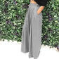 👖 50% OFF NOW!🌿 Women's Elegant High-Waist Pants – Wide Leg & Side Pockets – Soft Breathable Blend Trousers in 15 Colors 🌿