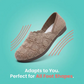 👟✨Like Walking On Clouds ☁️ – Women's Breathable Woven Slip-On Flats
