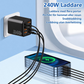 Universal GaN 8-Port Fast Wall Charger 🔌One Plug. Eight Devices. Sorted⚡