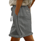 💛Women's Casual Drawstring Shorts with Lace Detail - Lightweight, Flattering & Made For Sunny Days ☀️