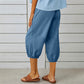 ☀️Women's Casual Capri Pants with Pockets -  Effortless Summer Style ✨