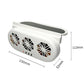 🔥Limited-time offer-Solar Air Circulation Exhaust Fan for Car - Cooling Artifact