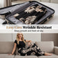✨Limited-time 50% Off -Women's Leaf Print Drawstring Wide-Leg Pants
