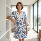 🌸Effortless Summer Chic - Women's Casual Bohemian Floral Print Dress🌞💃