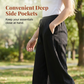 💥✨Limited-time 55% Off - Casual Loose Fit Drawstring Trousers with Pockets