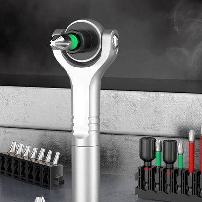 🔥🔧The Tool Every DIY Lover Needs - Universal Magnetic Ratchet Screwdriver