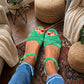 ☀️👡Step Into Summer In Style - Women's Hollow-Out Flat Sandals with Adjustable Buckle